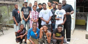 T. Gaines Outreach - Fieldtrip with producer, Ayo