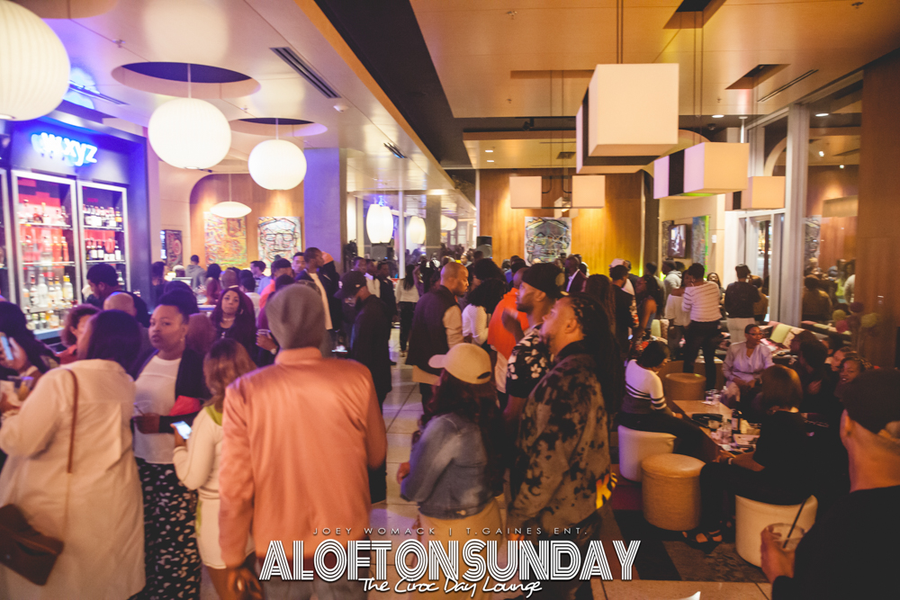 Aloft on Sunday The Ciroc Day Lounge | Joey Womack | T.Gaines Entertainment