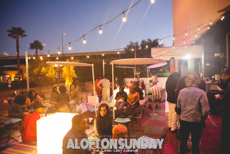 Aloft on Sunday The Ciroc Day Lounge | Joey Womack | T.Gaines Entertainment