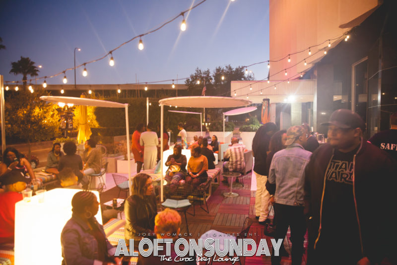 Aloft on Sunday The Ciroc Day Lounge | Joey Womack | T.Gaines Entertainment