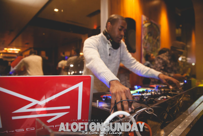 Aloft on Sunday The Ciroc Day Lounge | Joey Womack | T.Gaines Entertainment