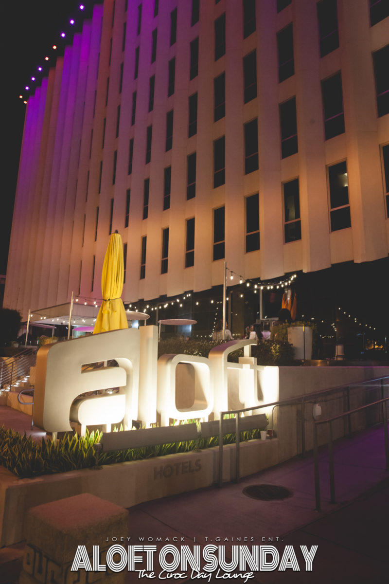 Aloft on Sunday The Ciroc Day Lounge | Joey Womack | T.Gaines Entertainment