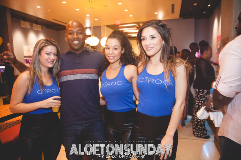 Aloft on Sunday The Ciroc Day Lounge | Joey Womack | T.Gaines Entertainment
