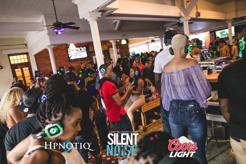 Silent Noise Silent Headphone Party | Sponsored by Hpnotiq