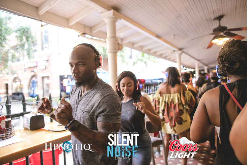 Silent Noise Silent Headphone Party | Sponsored by Hpnotiq