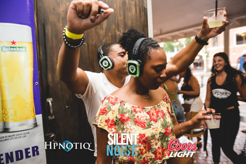 Silent Noise Silent Headphone Party | Sponsored by Hpnotiq