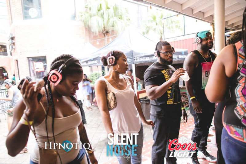 Silent Noise Silent Headphone Party | Sponsored by Hpnotiq
