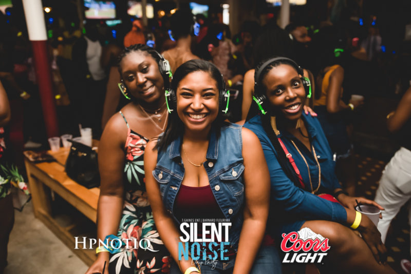 Silent Noise Silent Headphone Party | Sponsored by Hpnotiq