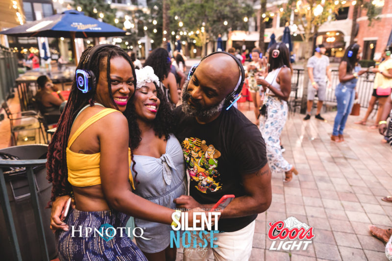 Silent Noise Silent Headphone Party | Sponsored by Hpnotiq
