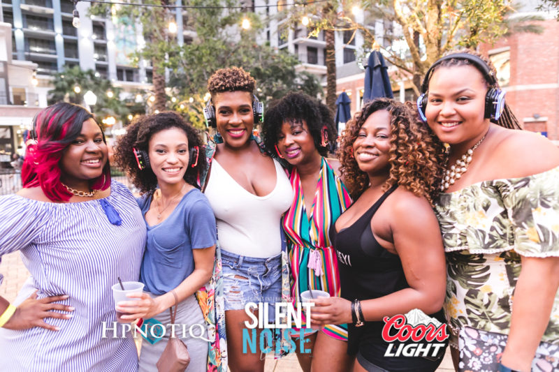 Silent Noise Silent Headphone Party | Sponsored by Hpnotiq