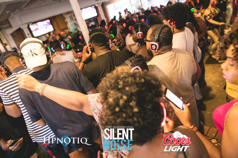 Silent Noise Silent Headphone Party | Sponsored by Hpnotiq