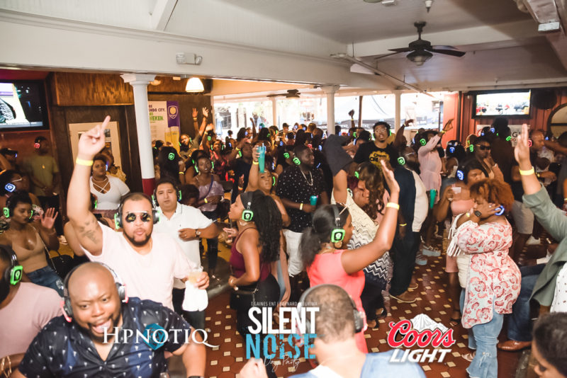 Silent Noise Silent Headphone Party | Sponsored by Hpnotiq