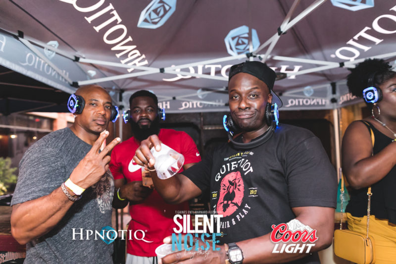 Silent Noise Silent Headphone Party | Sponsored by Hpnotiq