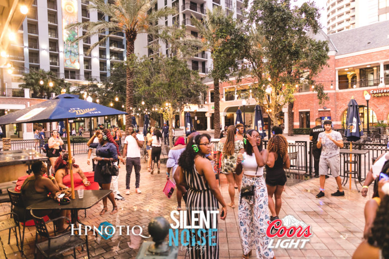 Silent Noise Silent Headphone Party | Sponsored by Hpnotiq