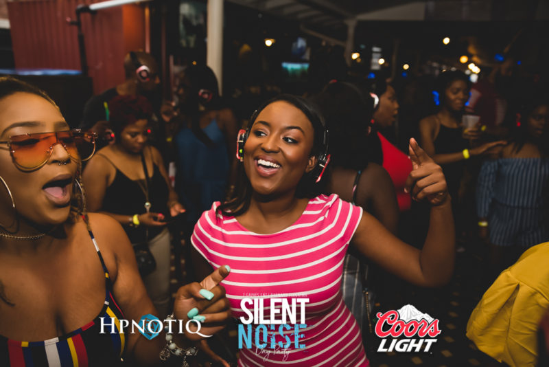 Silent Noise Silent Headphone Party | Sponsored by Hpnotiq