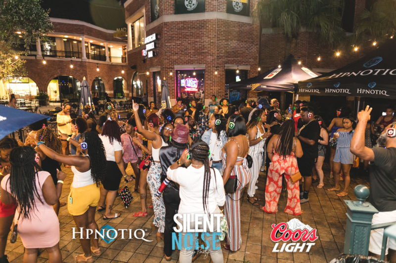 Silent Noise Silent Headphone Party | Sponsored by Hpnotiq