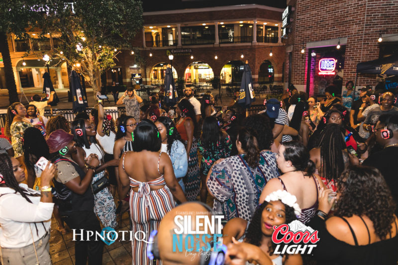 Silent Noise Silent Headphone Party | Sponsored by Hpnotiq
