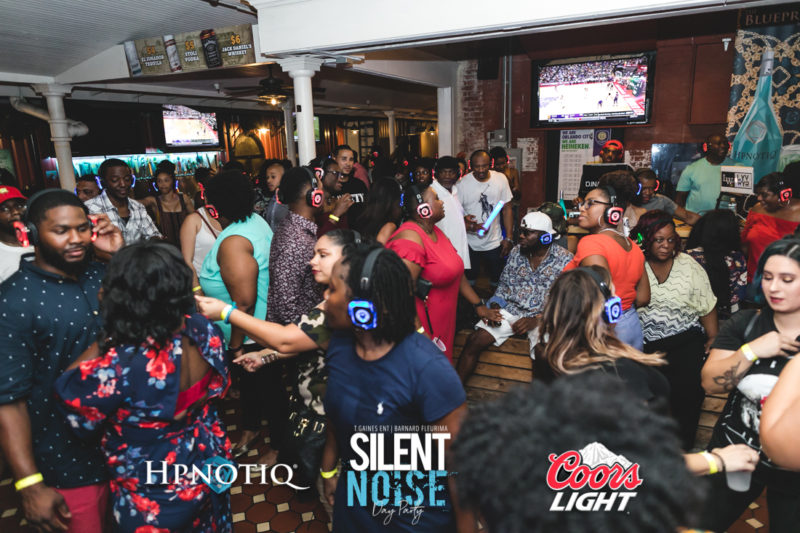 Silent Noise Silent Headphone Party | Sponsored by Hpnotiq