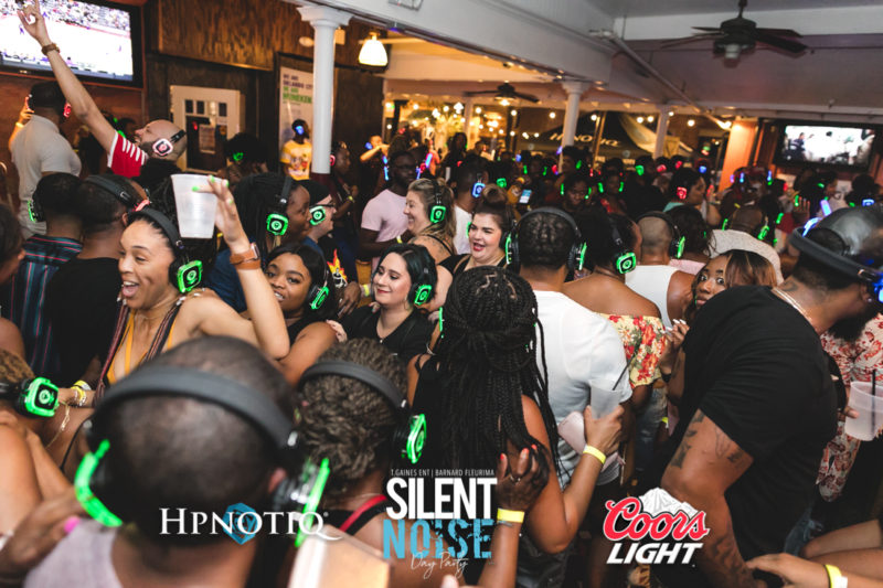 Silent Noise Silent Headphone Party | Sponsored by Hpnotiq