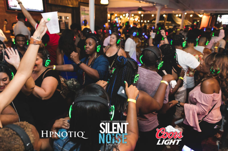 Silent Noise Silent Headphone Party | Sponsored by Hpnotiq