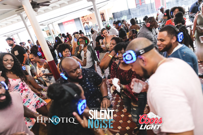 Silent Noise Silent Headphone Party | Sponsored by Hpnotiq