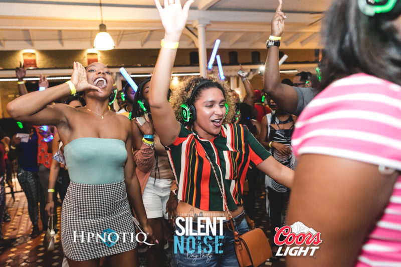 Silent Noise Silent Headphone Party | Sponsored by Hpnotiq