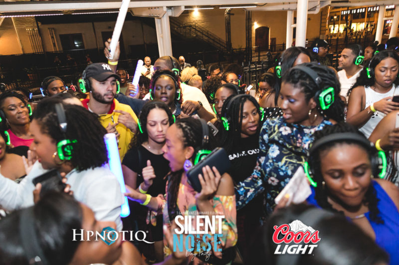 Silent Noise Silent Headphone Party | Sponsored by Hpnotiq
