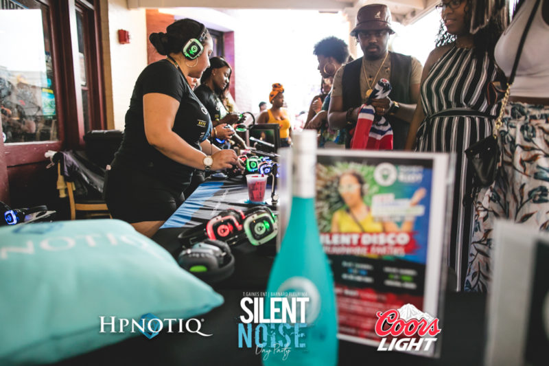 Silent Noise Silent Headphone Party | Sponsored by Hpnotiq