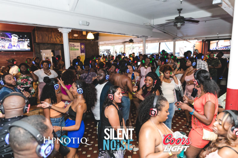 Silent Noise Silent Headphone Party | Sponsored by Hpnotiq