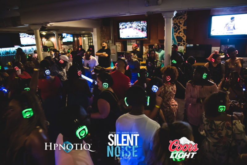 Silent Noise Silent Headphone Party | Sponsored by Hpnotiq