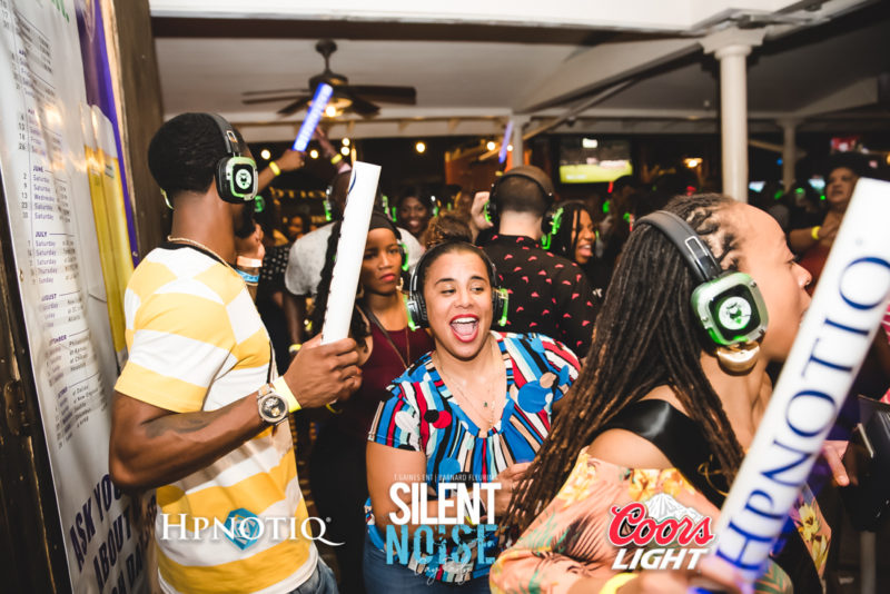 Silent Noise Silent Headphone Party | Sponsored by Hpnotiq