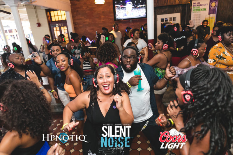 Silent Noise Silent Headphone Party | Sponsored by Hpnotiq