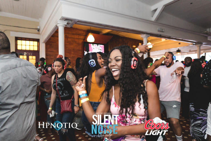 Silent Noise Silent Headphone Party | Sponsored by Hpnotiq