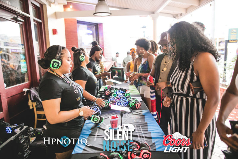 Silent Noise Silent Headphone Party | Sponsored by Hpnotiq