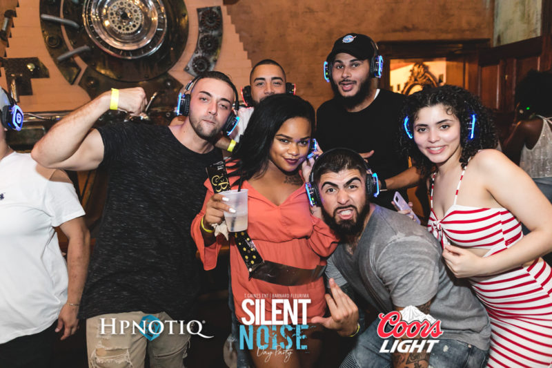 Silent Noise Silent Headphone Party | Sponsored by Hpnotiq
