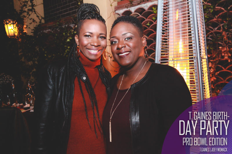 The T. Gaines Birthday bash Pro-Bowl Weekend 2017