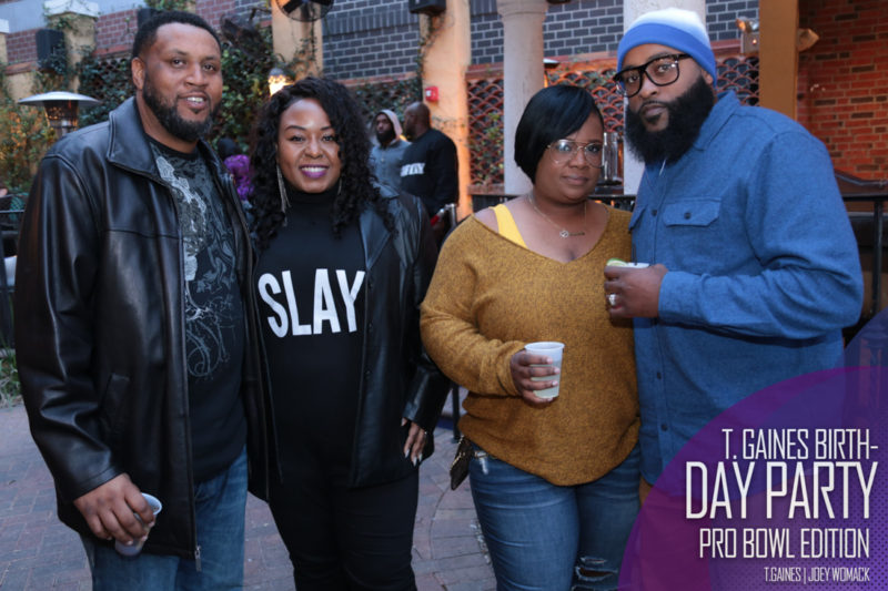 The T. Gaines Birthday bash Pro-Bowl Weekend 2017