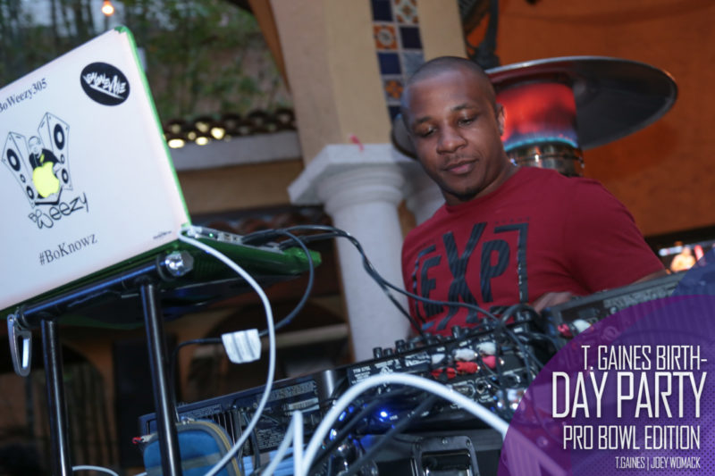 The T. Gaines Birthday bash Pro-Bowl Weekend 2017