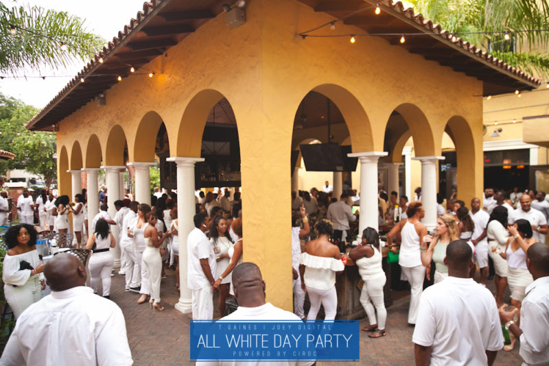 The All White Day Party Powered by Ciroc Ultra Premium Vodka | Brought to you by T. Gaines & Joey Digital