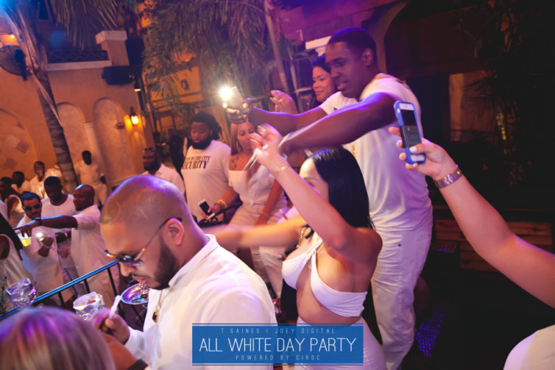 The All White Day Party Powered by Ciroc Ultra Premium Vodka | Brought to you by T. Gaines & Joey Digital