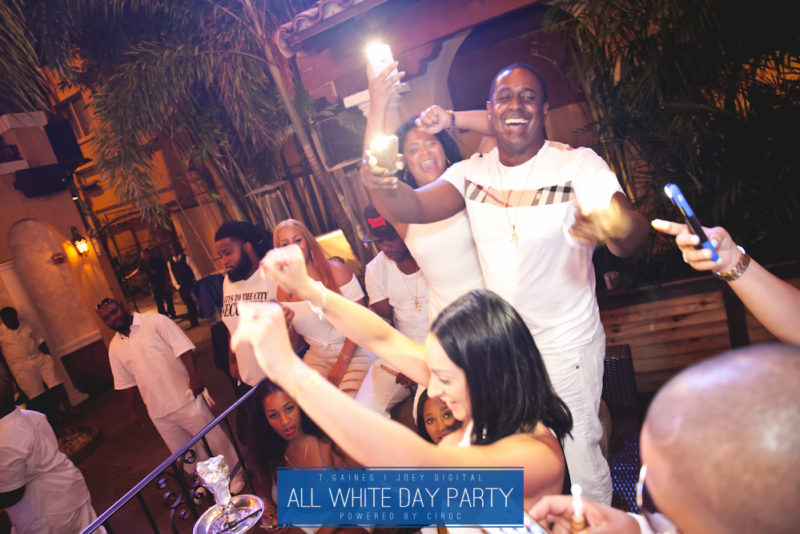 The All White Day Party Powered by Ciroc Ultra Premium Vodka | Brought to you by T. Gaines & Joey Digital