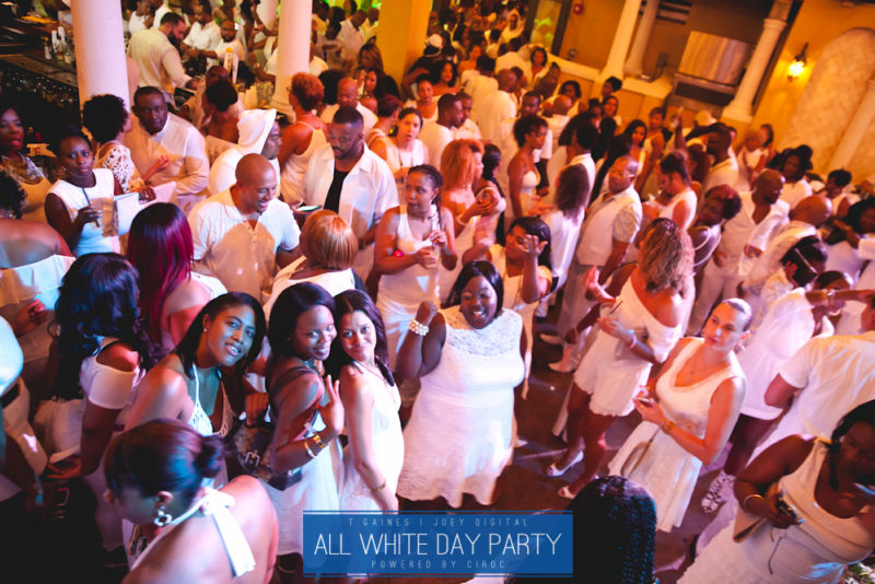 The All White Day Party Powered by Ciroc Ultra Premium Vodka | Brought to you by T. Gaines & Joey Digital