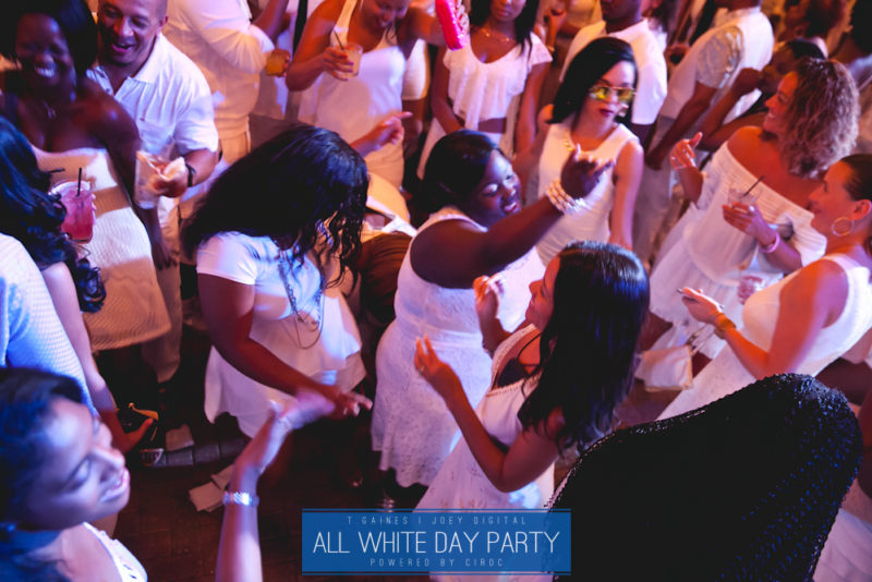 The All White Day Party Powered by Ciroc Ultra Premium Vodka | Brought to you by T. Gaines & Joey Digital