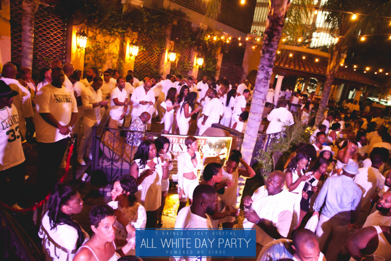 The All White Day Party Powered by Ciroc Ultra Premium Vodka | Brought to you by T. Gaines & Joey Digital