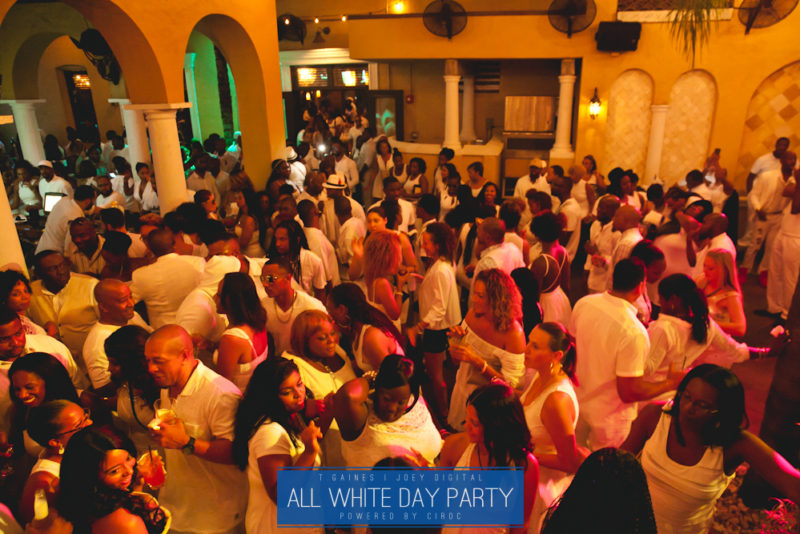 The All White Day Party Powered by Ciroc Ultra Premium Vodka | Brought to you by T. Gaines & Joey Digital