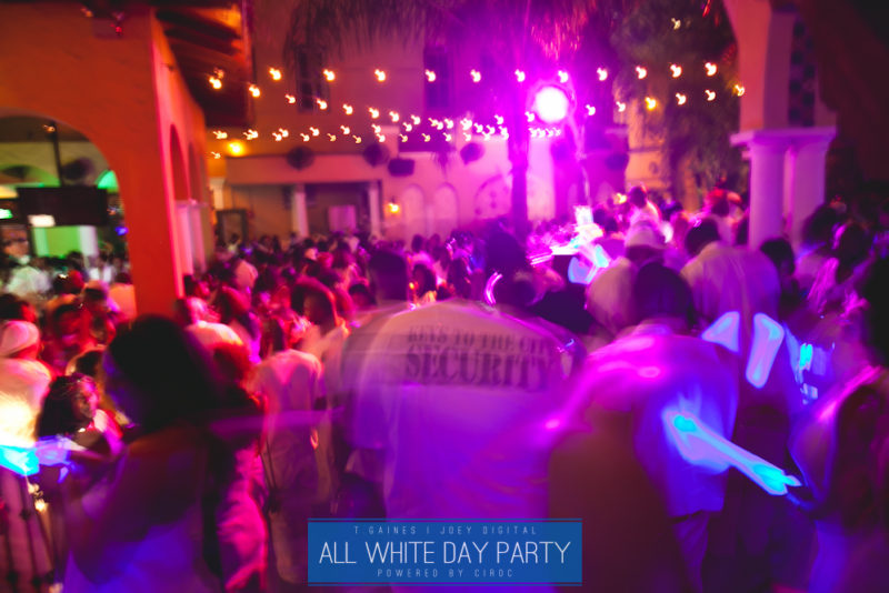 The All White Day Party Powered by Ciroc Ultra Premium Vodka | Brought to you by T. Gaines & Joey Digital