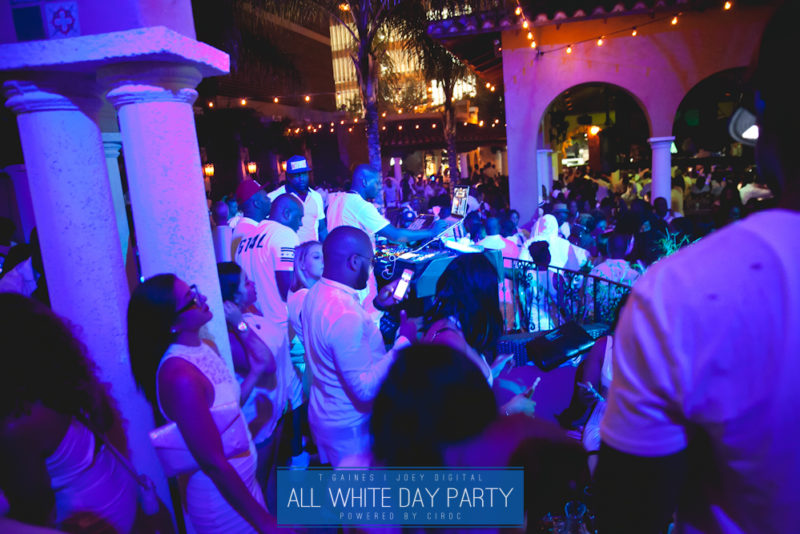 The All White Day Party Powered by Ciroc Ultra Premium Vodka | Brought to you by T. Gaines & Joey Digital