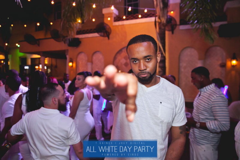 The All White Day Party Powered by Ciroc Ultra Premium Vodka | Brought to you by T. Gaines & Joey Digital