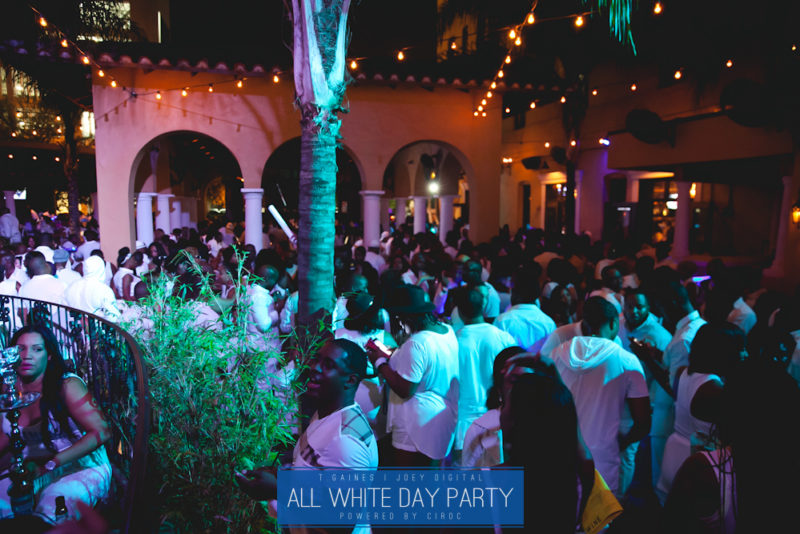 The All White Day Party Powered by Ciroc Ultra Premium Vodka | Brought to you by T. Gaines & Joey Digital