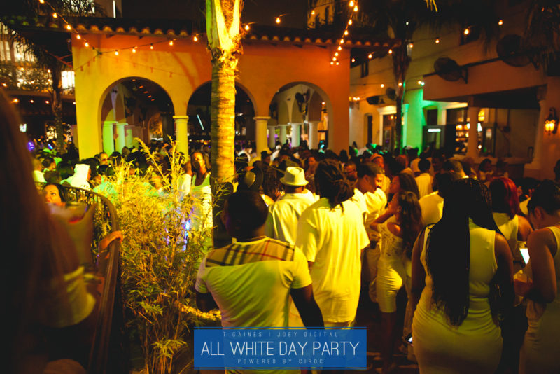 The All White Day Party Powered by Ciroc Ultra Premium Vodka | Brought to you by T. Gaines & Joey Digital